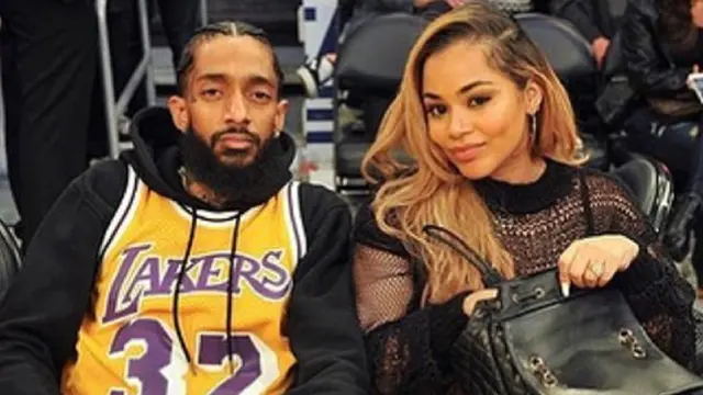 Lauren London dan Nipsey Hussele