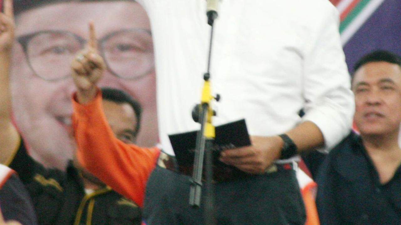 Anies tiba di lokasi sekitar pukul 14.45 WIB, tidak ditemani Calon Wakil Presiden (Cawapres) Muhaimin Iskandar.