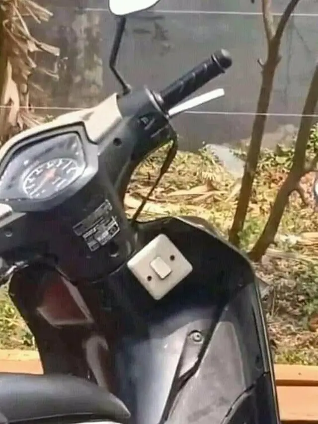 10 Potret Nyeleneh Modifikasi Kunci Kontak Motor, Bikin Maling Bingung