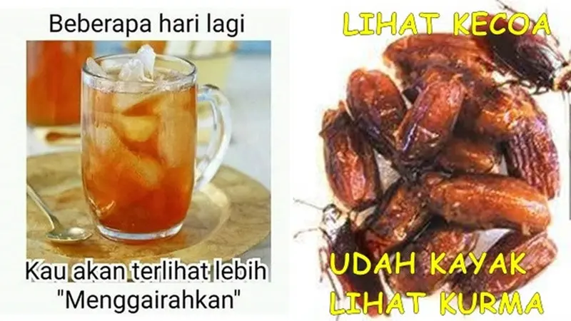 7 Meme Godaan Puasa Ramadan Ini Kocak, Bikin Salah Fokus