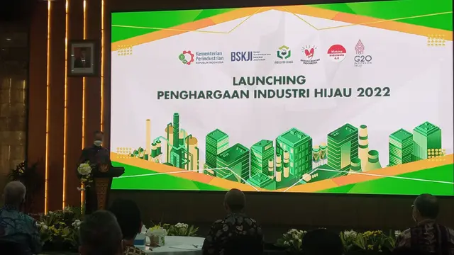 Kementerian Perindustrian menggelar penghargaan bagi industri hijau 2022. Ini merupakan gelaran ke-12 setelah dimulai sejak 2010. (Kemenperin)