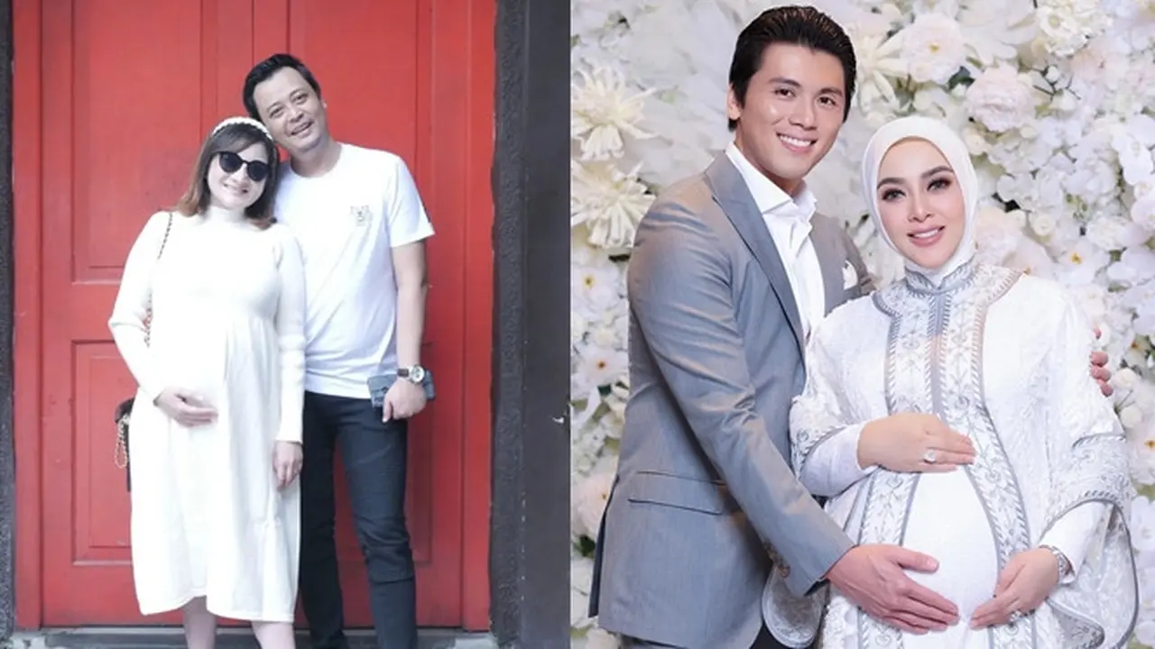 9 Potret Selebriti yang Hamil di Usia Lebih dari 40 Tahun, Terbaru Syahrini