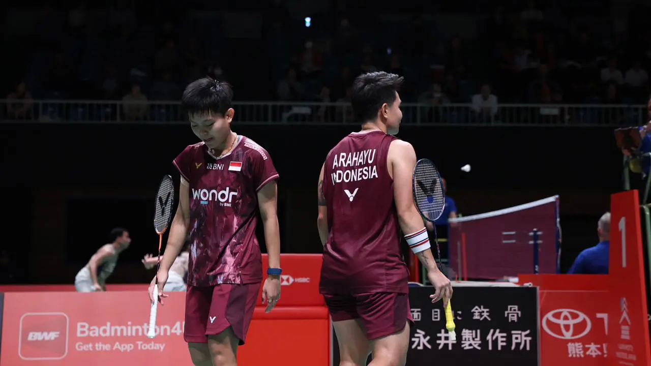 Apriyani Rahayu/Siti Fadia Silva Ramadhanti - Kumamoto Masters 2025 - Bulu Tangkis