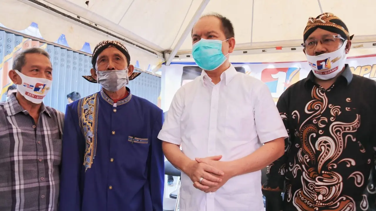 Paslon Ben-Ujang mendapat dukungan komunitas Jawa di Katingan. (Foto: Istimewa)