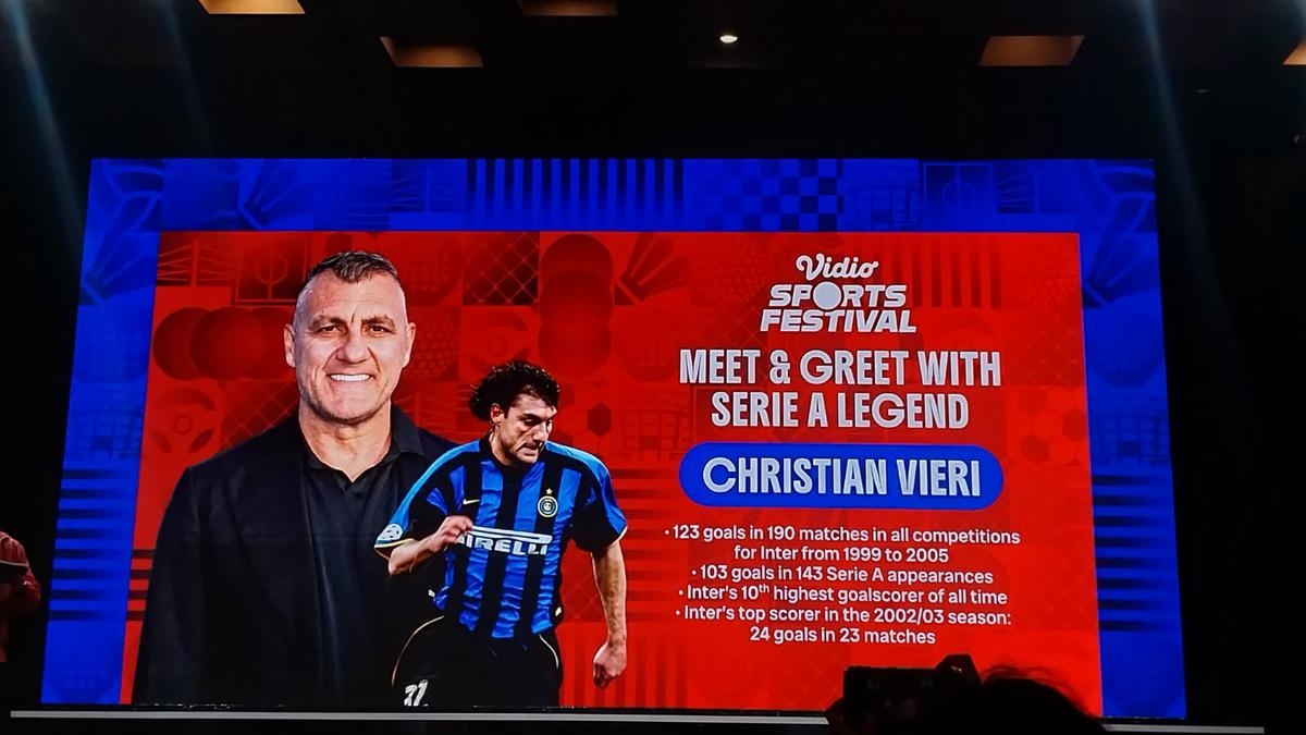 Vidio Sports Festival 2026 Bakal Hadirkan Christian Vieri