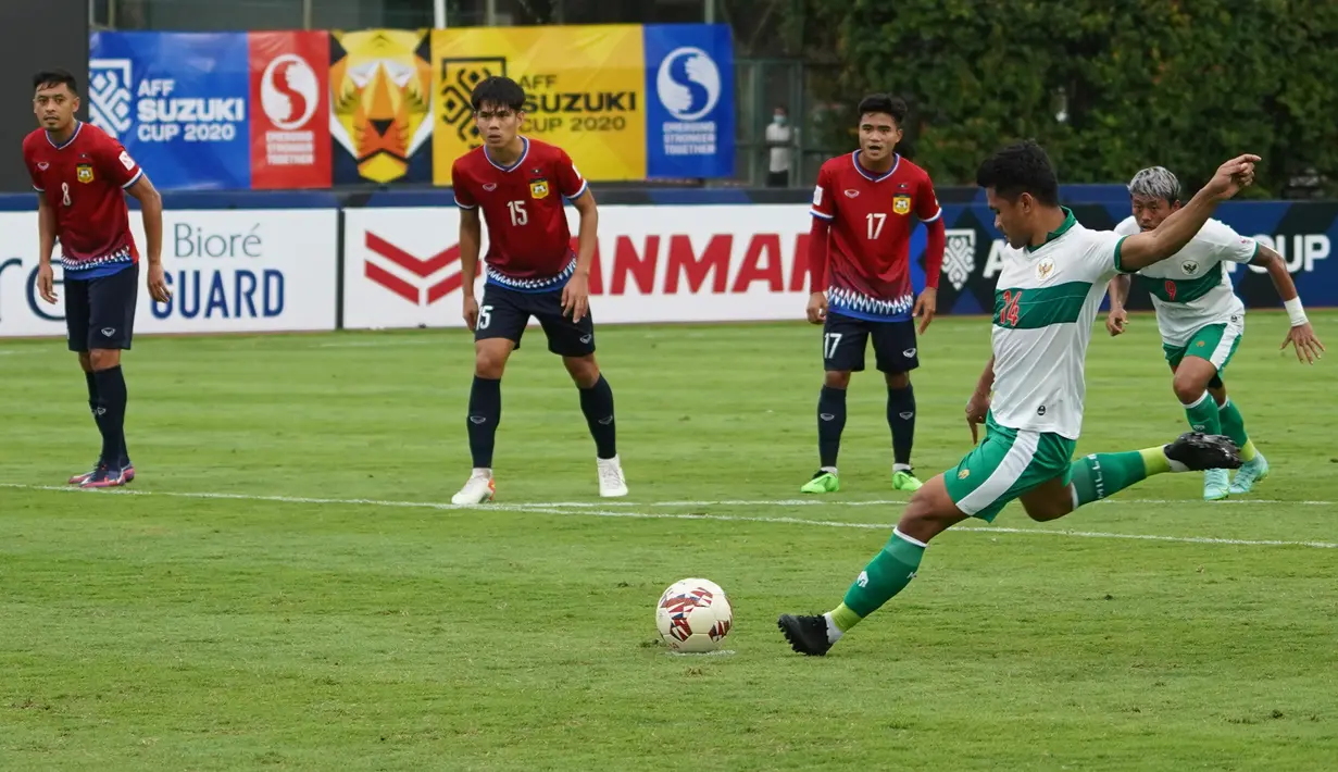 Asnawi Mangkualam. Pemain Ansan Greeners berusia 22 tahun ini selalu menjadi starter dalam dua laga sebelumnya menghadapi Kamboja dan Laos. Ia punya kemampuan berimbang dalam bertahan maupun membantu penyerangan. Satu gol lewat eksekusi penalti sukses diraihnya kontra Laos. (affsuzukicup)