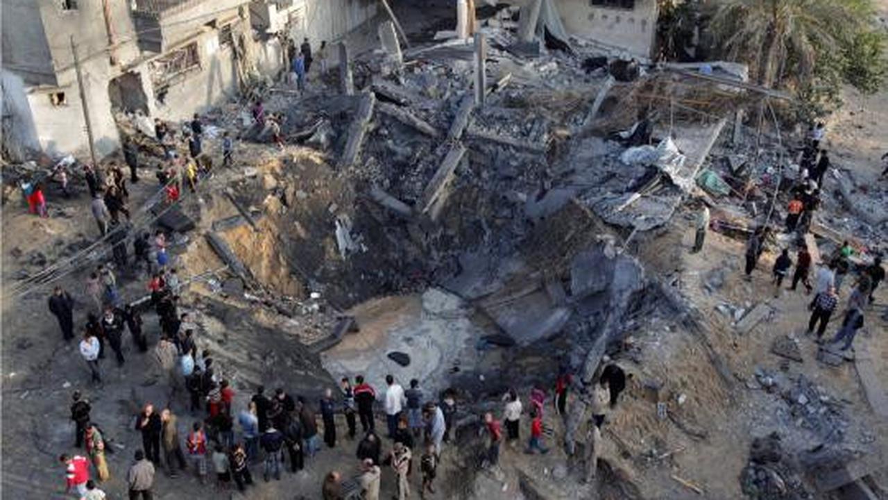 Israel gempur markas keamanan Hamas