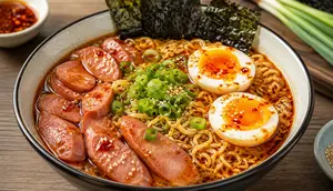 Resep Mie Ramen Sosis Pedas yang Praktis dan Nagih