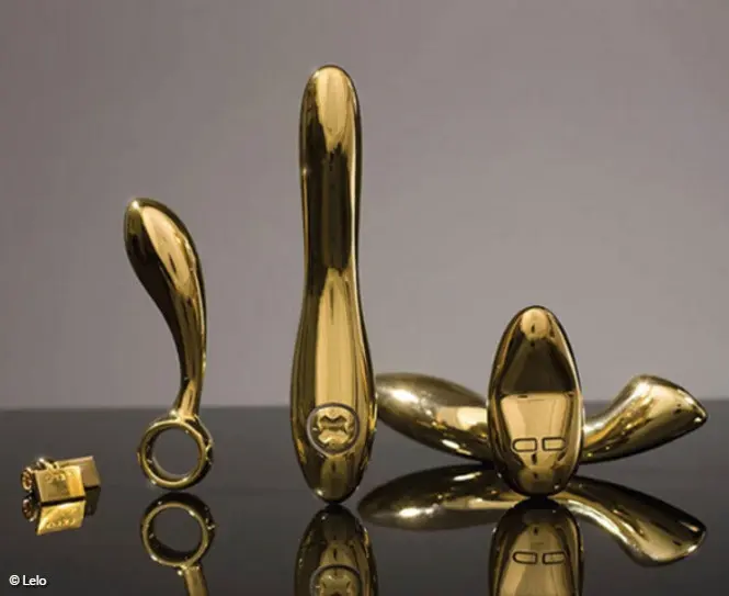 Sex toys ini terbuat dari emas 24 karat. (Sumber: Lelo.com)