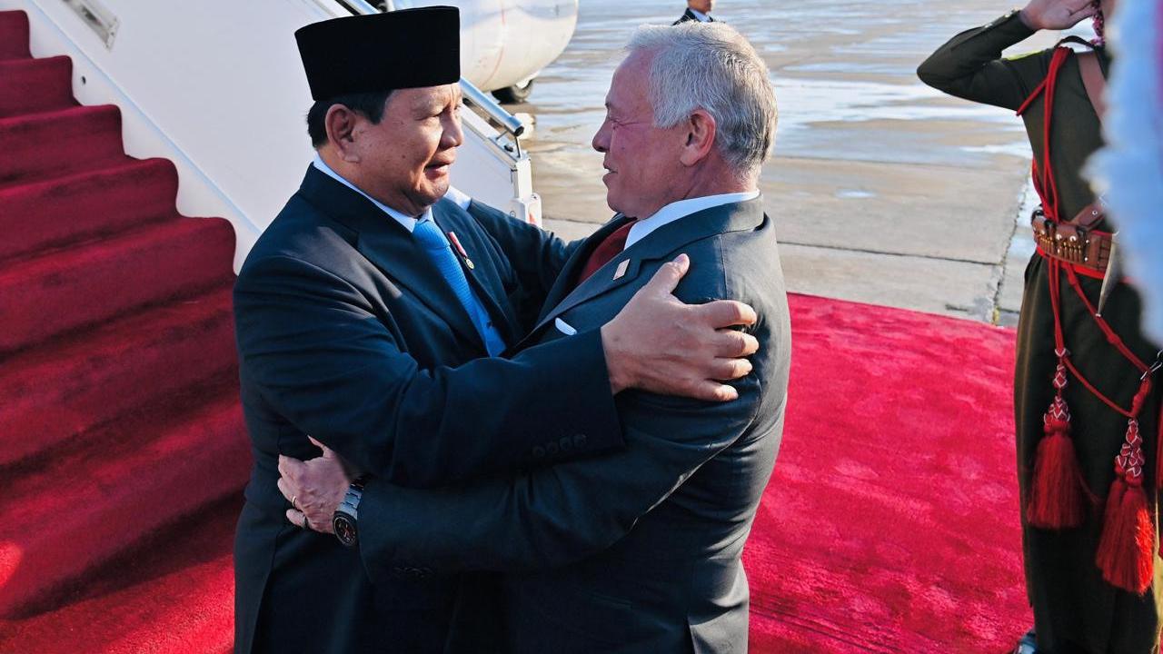 Prabowo-Raja Abdullah II