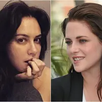 Sophia Latjuba dan Kristen Stewart (via istimewa)