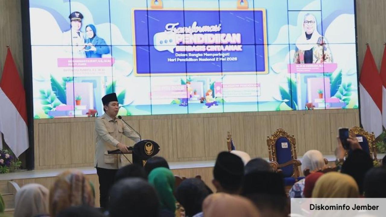 Bupati Jember Rancang Strategi Atasi Kemiskinan Melalui Pendidikan di Hardiknas 2026