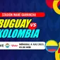 URUGUAY VS KOLOMBIA (liputan6.com/Abdillah)