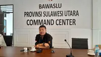 Koordinator Divisi Pencegahan, Partisipasi Masyarakat, dan Hubungan Masyarakat Bawaslu Sulut Steffen S Linu.