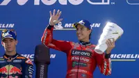 Tak Mau Ikut-ikutan Lando Norris, Marc Marquez Jaga Ketat Trofi MotoGP Hungaria