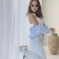 Penampilan Kiyomi Bachdim semakin seru untuk dilihat. OOTD-nya begitu inspiratif pancarkan kesan positif vibes yang menjanjikan. [Foto: instagram/ Kiyomi Bachdim]