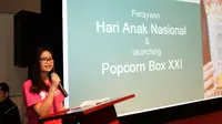 Faye Simanjuntak bekerjasama dengan Cinema 21 kampanye sejuta senyuman untuk Anak Indonesia