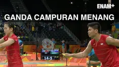 Pasangan Praven-Debby berhasil mengalahkan pasangan Jerman sekaligus memastikan diri lolos ke babak perempat final