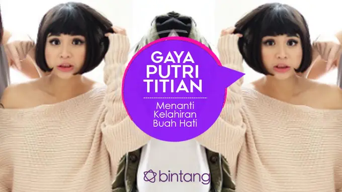[Bintang] Gaya Putri Titian Menanti Kelahiran Buah Hati