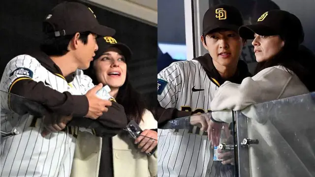 Song Joong Ki dan Katy Louise Saunders terlihat berkencan di publik.