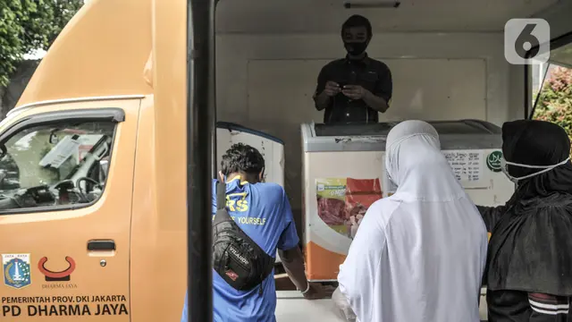 Pemprov DKI Gelar Pasar Daging Murah Keliling Kelurahan