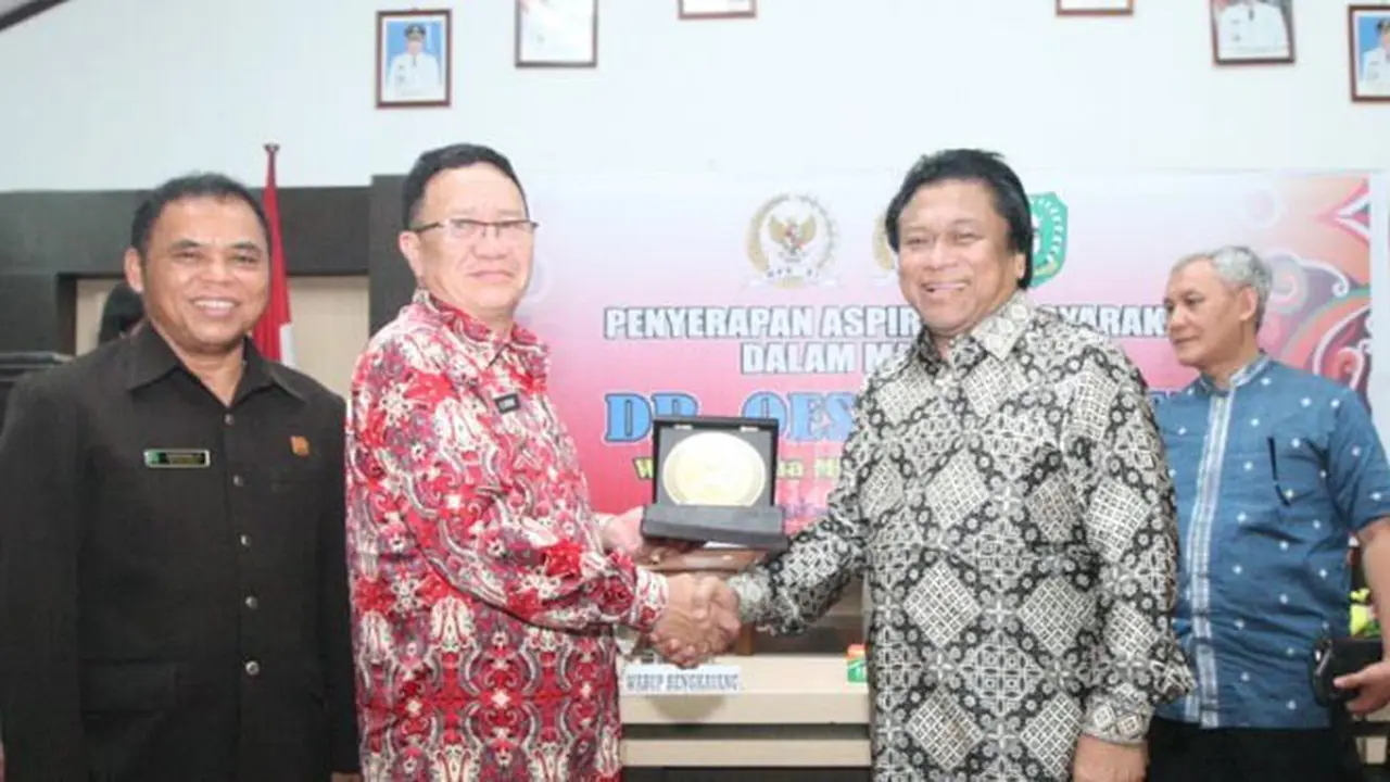 Oesman Sapta: Bengkayang Harus Membangun Infrastruktur