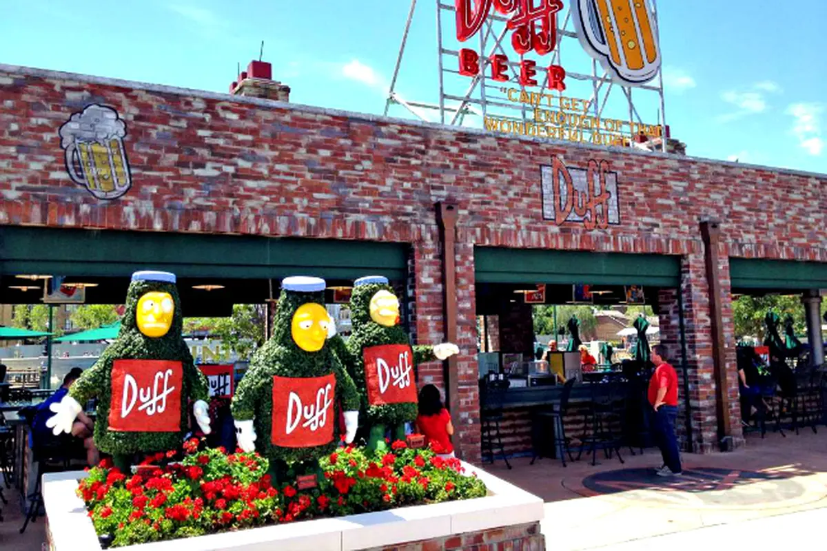 Minuman Bir "Duff" dari Serial Kartun The Simpsons Jadi Kenyataan