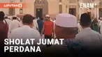 JEMAAH HAJI INDONESIA JALANI SHOLAT JUMAT PERDANA DI MASJID NABAWI