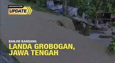 Hujan deras yang terjadi pada Senin (5/2/2024) malam hingga Selasa (6/2/2024) pagi membuat ribuan rumah warga di 12 kecamatan di Grobogan, Jawa Tengah, terendam banjir. Sejumlah perjalanan kereta api juga sempat terhambat karena banjir.