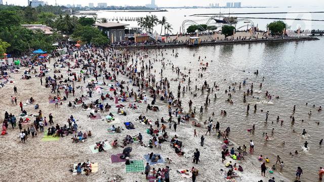 Hari Kedua Lebaran 2025, Pantai Ancol Taman Impian Dikunjungi 55 Ribu Orang