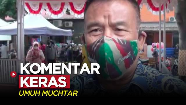 Berita video Komisaris PT Persib Bandung Bermartabat, Umuh Muchtar, melontarkan komentar keras soal anggota Exco PSSI, Haruna Soemitro.
