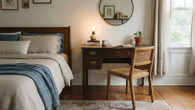 Inspirasi Ruang Kerja di Dalam Kamar Tidur