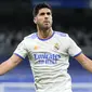 Pada pertandingan lain, Real Madrid sukses mengalahkan Granada dengan skor tipis 1-0 di Stadion Santiago Bernabeu, Selasa (7/2/2022) dini hari WIB. (AP/Manu Fernandez)