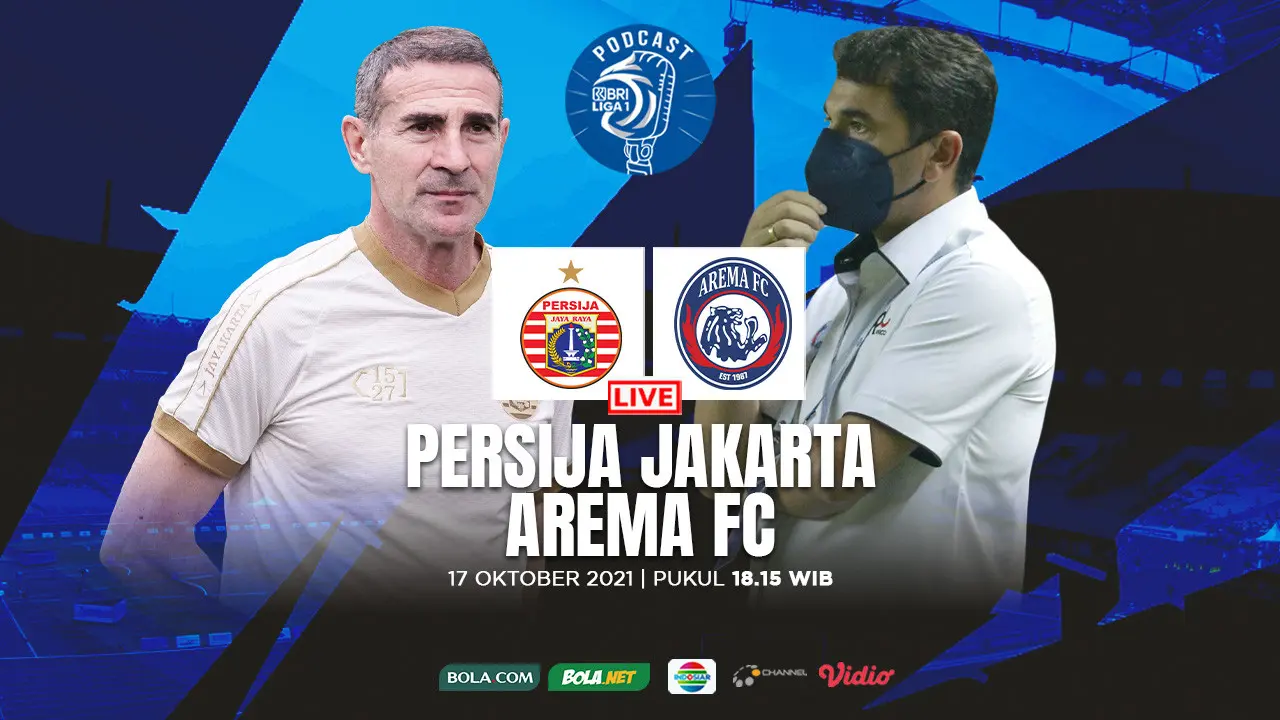 Podcast BRI Liga 1 - Persija Jakarta Vs Arema FC