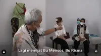 Ganjar Pranowo dan Tri Rismaharini sedang pijat bareng di Temanggung, Jawa Tengah (dok.instagram/@ganjar_pranowo/https://www.instagram.com/p/CMDzZFsHY98/Komarudin)