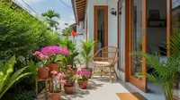 11 Bunga Hias Tahan Panas untuk Teras Rumah Mungil yang Cantik Sepanjang Tahun