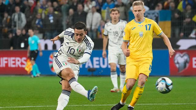 Ukraina Vs Italia di Kualifikasi Euro 2024