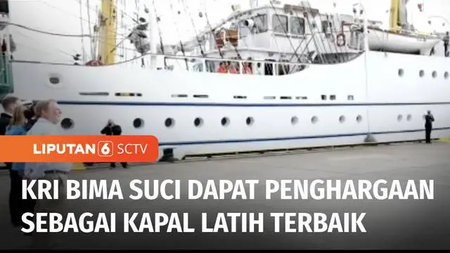 VIDEO: KRI Bima Suci Peroleh Penghargaan Kapal Latih Terbaik di Skotlandia
