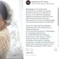 Keduanya sudah sah menjadi sepasang suami istri pada hari ini (5/8) pukul 10.10 WIB. (Foto Dok: Bridestory/ Diera Bachir)