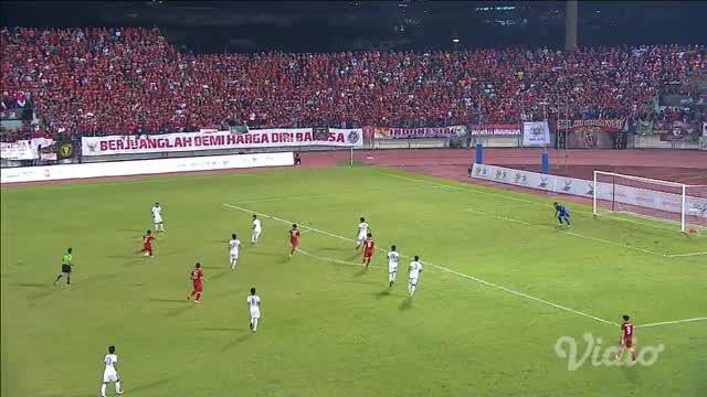 Laga Timnas Indonesia U-22 Vs Vietnam dalam babak pertama masih berimbang.