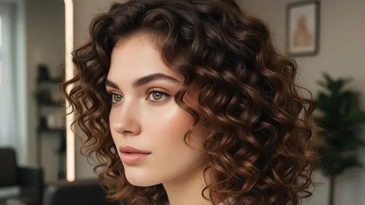 11 Gaya Rambut Keriting Medium Layer Tren Terbaru 2025, Tampil Fresh dan Rapi
