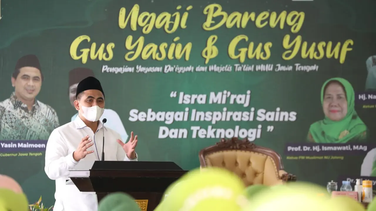 Wakil Gubernur Jateng Taj Yasin Maimoen