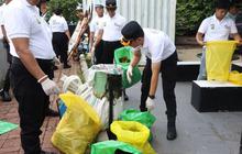 Polres Kepulauan Seribu Gencarkan Program Jaga Jakarta Bersih untuk Lingkungan Asri