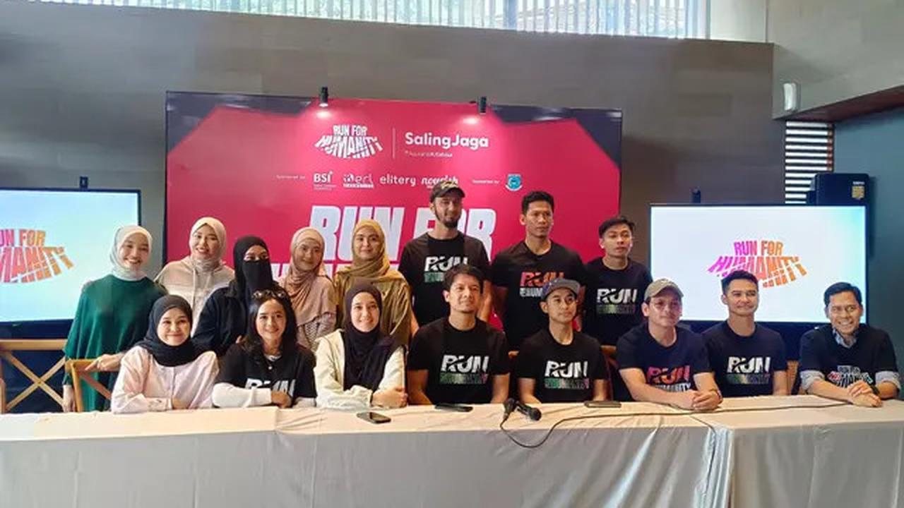 Dimas Seto dan Dhini Aminarti Ajak Masyarakat Berlari untuk Palestina Lewat Run for Humanity 2024