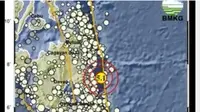 Gempa di Melonguane Sulut (Dok: Antara)