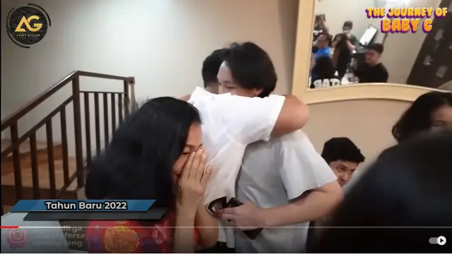 [Fimela] Adiezty Fersa dan Gilang Dirga