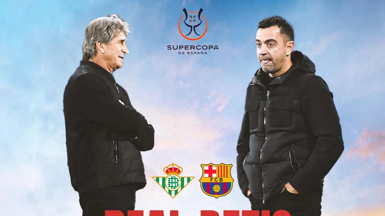 Piala Super Spanyol - Real Betis Vs Barcelona