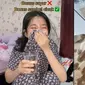 Ada cicak mati di sambal pecel ayam. (TikTok/@meiongg)