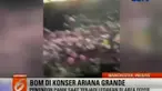 Sebuah ledakan terjadi setelah konser Ariana Grande di Manchester Arena, Kota Manchester, Inggris, Senin 22 Mei 2017 malam.