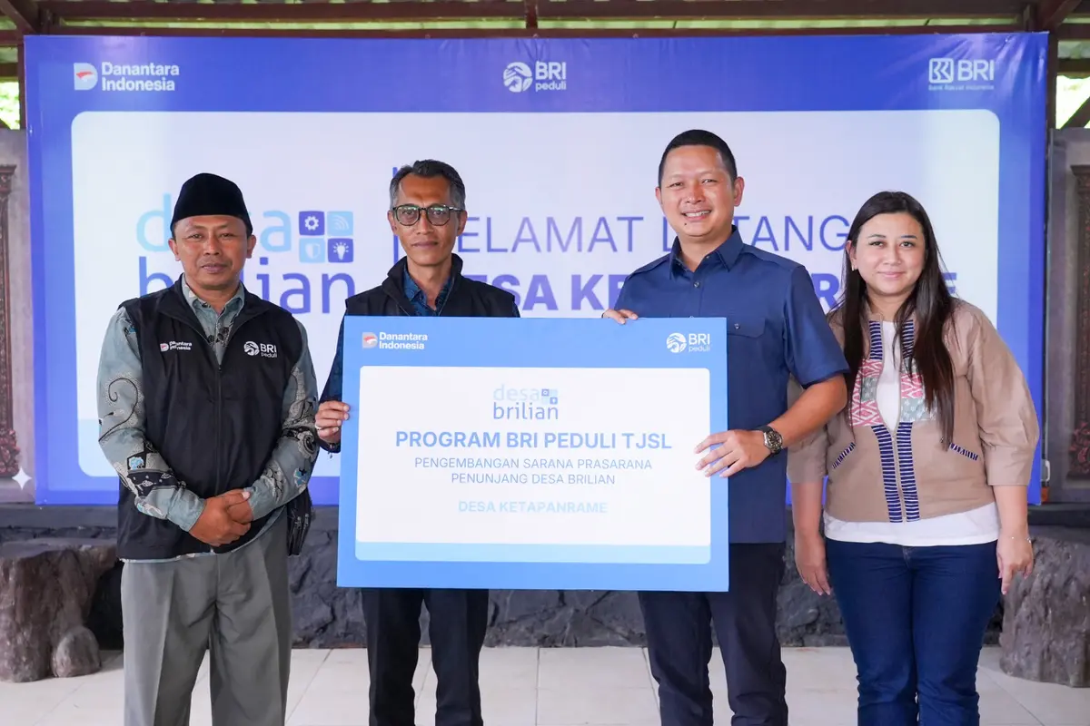 BRI Peduli Salurkan Bantuan untuk Perkuat Ekowisata dan Edukasi Desa Ketapanrame